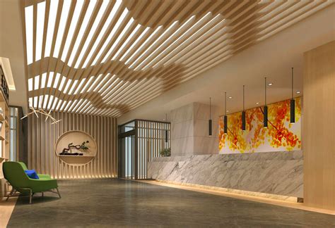 现代艺术酒店设计体现了独有的文化艺术底蕴-郑州商务酒店装修-大河建设集团