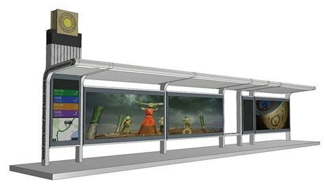不锈钢公交站台灯箱 - 经典不锈钢 - 成都鑫泰来不锈钢工程有限责任公司