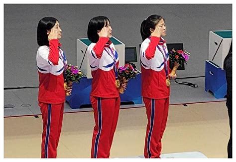 朝鲜夺得杭州亚运会第二金，丘索维金娜闪耀赛场|丘索维金娜|朝鲜|金牌_新浪新闻