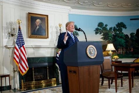 特朗普宣布美国退出伊核协议