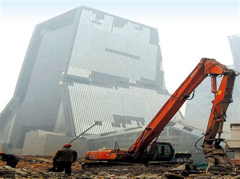 中央电视台新台址原建筑物拆除工程-拆除工程-北京融城建设工程有限公司