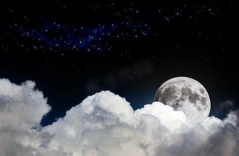 天空,夜晚,太空,圆形,星系,水平画幅,无人,蓝色,月亮,曙暮光摄影素材,汇图网www.huitu.com