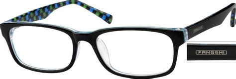 Black Acetate Full-Rim Frame #6135 | Zenni Optical Eyeglasses