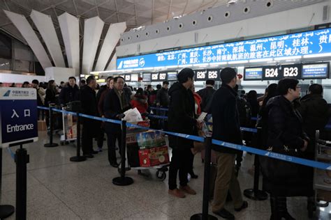 春运首日 南航预计运送旅客约31.8万人次-中国民航网