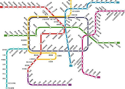 上海市地铁一号线路线图-上海地铁1号线线路图