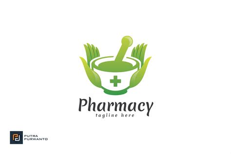 药房商标品牌Logo设计模板 Pharmacy – Logo Template – 设计小咖