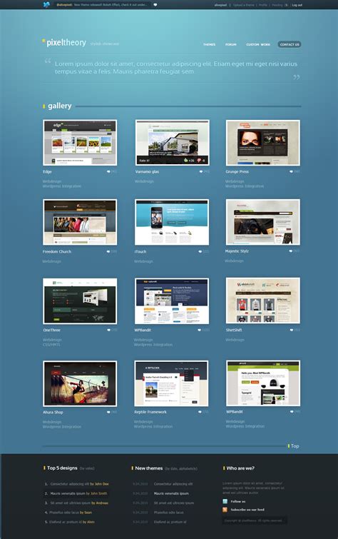 优秀网页设计欣赏一千一百八十二-UI世界