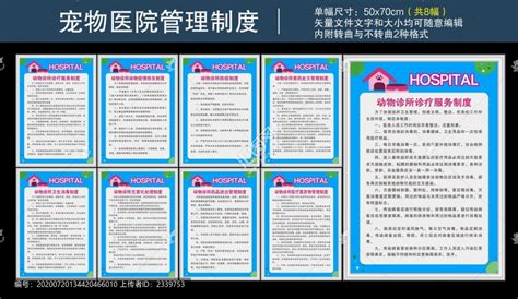 宠物诊疗医院综合管理制度汇编5份Word模板下载_熊猫办公