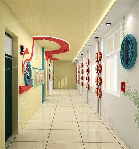 学校艺术长廊效果图设计|三维|展览|艺汇设计 - 原创作品 - 站酷 (ZCOOL)