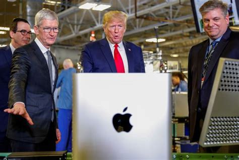 为了留住苹果美国工厂 特朗普考虑用关税拉关系-新闻中心-中国家电网