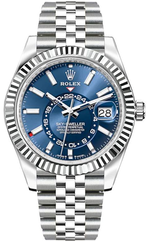 The Rolex Sky-Dweller 336934 in White Gold & Stainless Steel