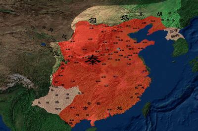 秦朝的疆域有多大？