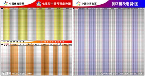 各类彩票走势图CDR素材免费下载_红动中国