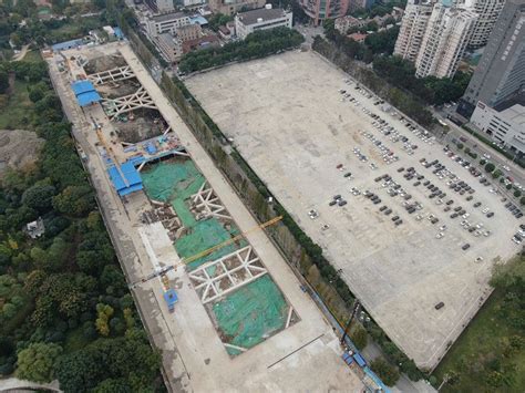 汉口片区“超级水库”藏身常青公园，明年将与市民见面 - 封面新闻