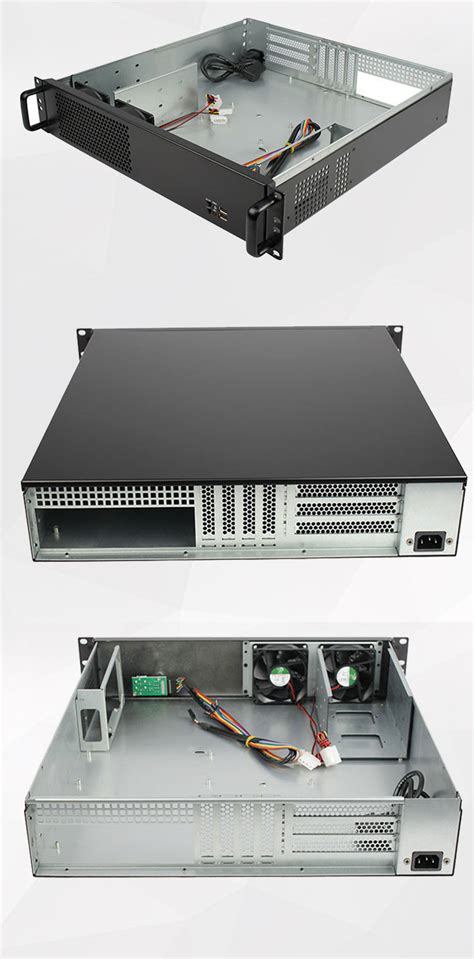 K445S 4U工控机箱450MM深带锁塑胶面板服务器存储机箱
