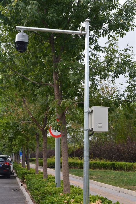 最新道路监控杆报价-道路监控杆厂家-扬州市朗旭照明