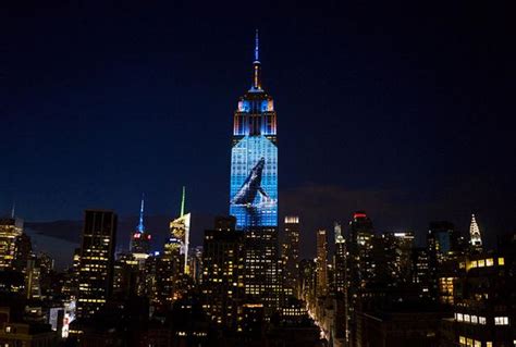 纽约曼哈顿地标建筑群夜景高清jpg格式图片下载_熊猫办公