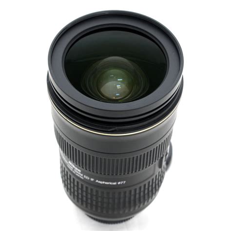 [USED] Nikon 24-70mm f/2.8G Zoom Wide Angle-Telephoto AF-S Zoom Nikkor ...