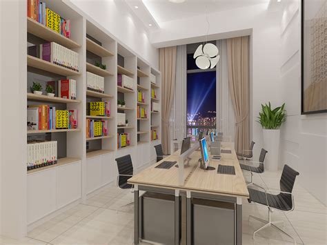450平办公室装修效果图-办公室空间设计-服务项目-卓创建筑装饰