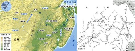 黑龙江河流地图图片