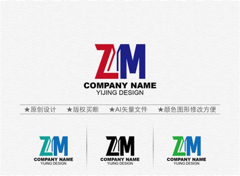 ZM字母logo,电子电器类,LOGO/吉祥物设计,设计模板,汇图网www.huitu.com