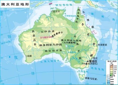 澳大利亚各州分布图,利亚气候分布图,美各州分布图_大山谷图库