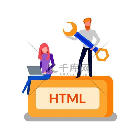 HTML 编程人员开发人员与优化矢量的工具仪器。背景图片免费下载_海报banner/高清大图_千库网(图片编号6275802)