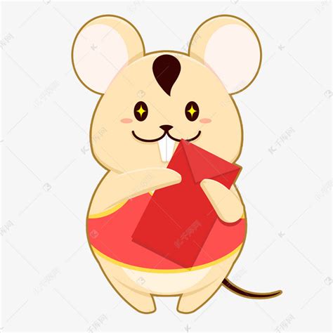 2020卡通红包子鼠素材图片免费下载-千库网