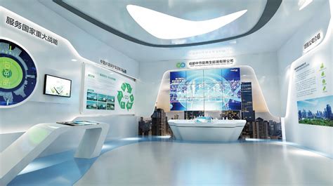 新能源科技展厅|三维|其他三维|威鹏设计 - 原创作品 - 站酷 (ZCOOL)