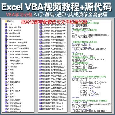 vba编程代码大全(全解vba初学者编程代码大全)-金华号