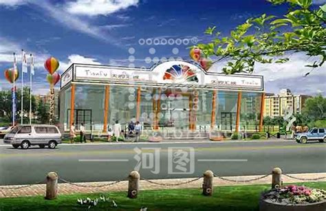 400平米购物广场卖场布局规划设计施工cad图纸_商场_土木在线