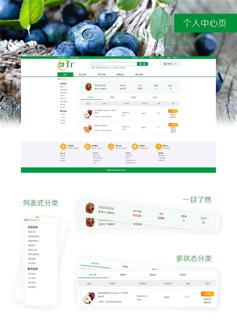 水果宣传单设计PSD素材免费下载_红动中国