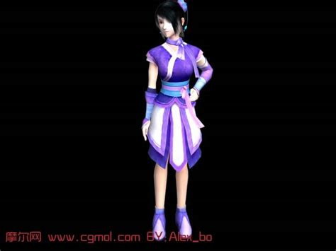 仙剑4妖界人物模型下载-游戏动画-CG作品网 - CGJOY