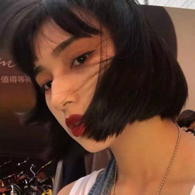 短发头像图片