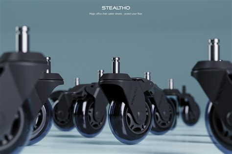 S T E A L T H O用现代汽车运动个概念制作的把办公椅轮子！
