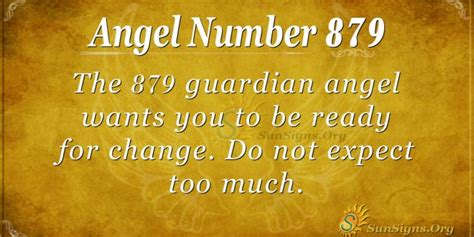 Angel Number 879 Meaning: Limit Your Expectations - SunSigns.Org