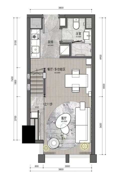 巧妙的空间利用：4个小户型公寓设计 - 设计之家