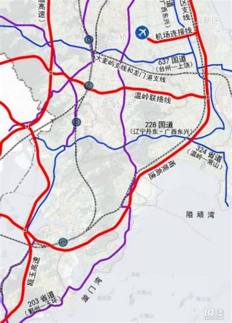 台州新一轮国土空间规划（2021-2035）的沿海高铁线位-讲白搭-台州19楼