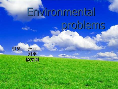 环境污染问题__英文[1]_word文档免费下载_文档大全