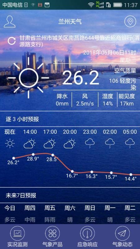 兰州天气app下载-兰州天气安卓版 v2.0.5 - 安下载