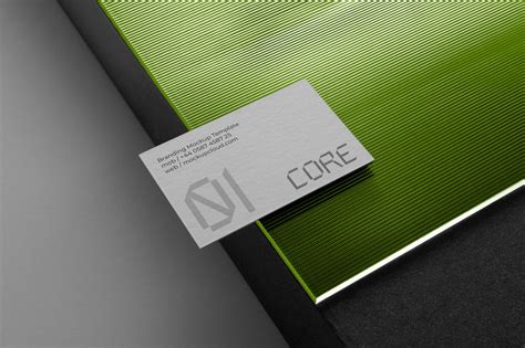 高级品牌VI设计延展名片画册信纸办公样机贴图ps分层素材下载Core Branding Mockup Kit-我的设计作品展示