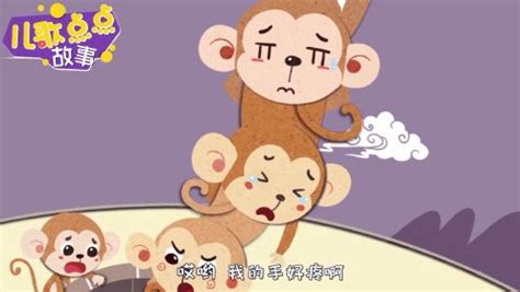 英文故事: 猴子捞月亮_腾讯视频