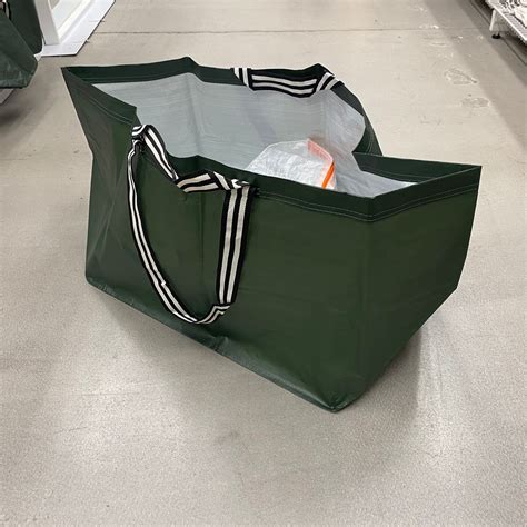 包邮IKEA宜家正品辛恩格手提袋便携可折叠环保购物袋外出随身袋子_虎窝淘