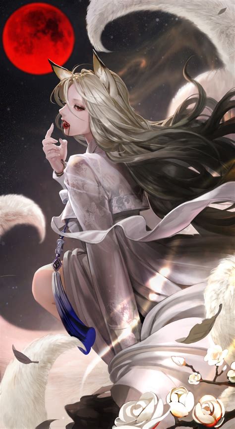 动漫狐女头像图片