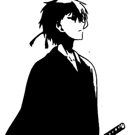 邪气黑白头像图片