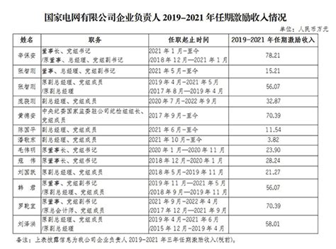 两网+五大发电集团公布高管薪酬-中国网