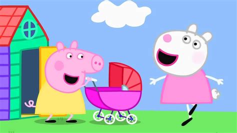 小猪佩奇和小羊苏西带玩具宝宝去玩滑梯_高清1080P在线观看平台_腾讯视频