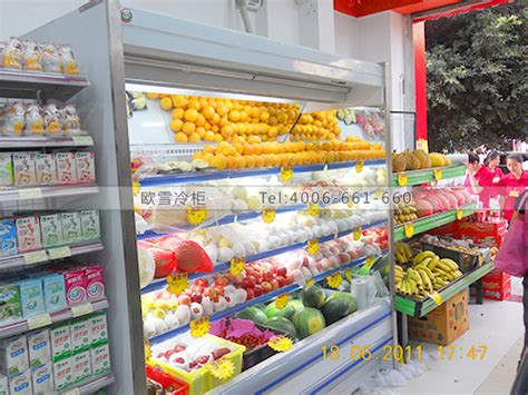 B035深圳龙岗布吉竹福多生活超市冷藏冷冻柜-【欧雪冷柜】