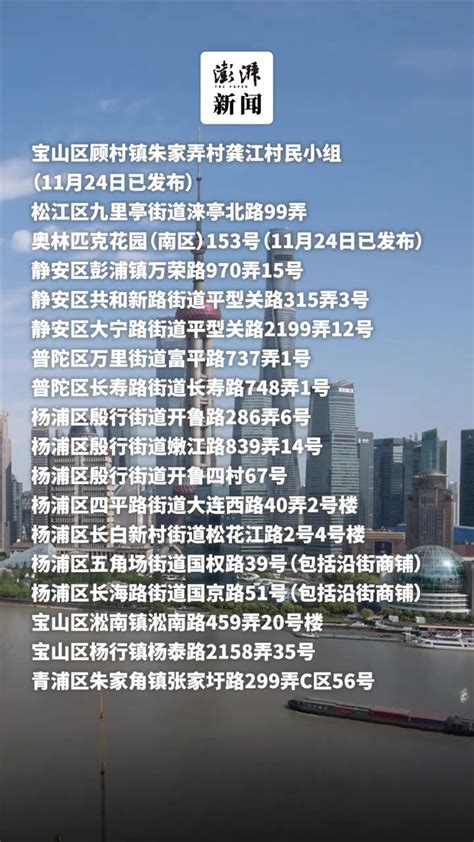 上海这6个区域划为疫情高风险区_凤凰网视频_凤凰网