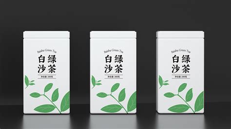 白沙绿茶包装设计_星大星spicy-站酷ZCOOL